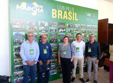 Vereadores participam da XXIII Marcha dos Gestores e Legislativos Municipais